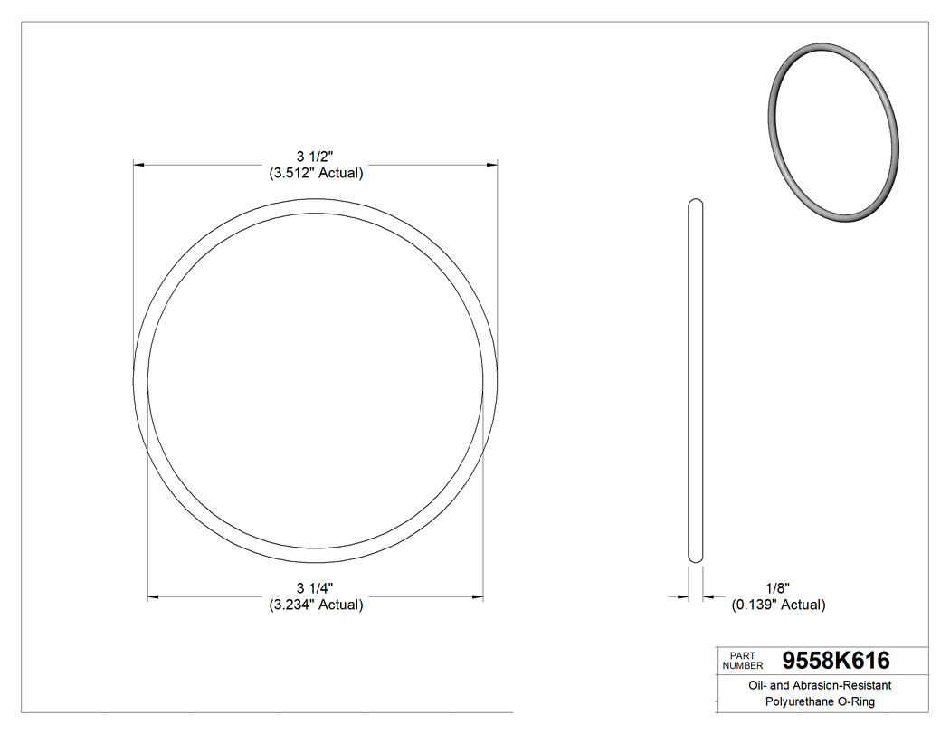 Technical drawing - 9558K616